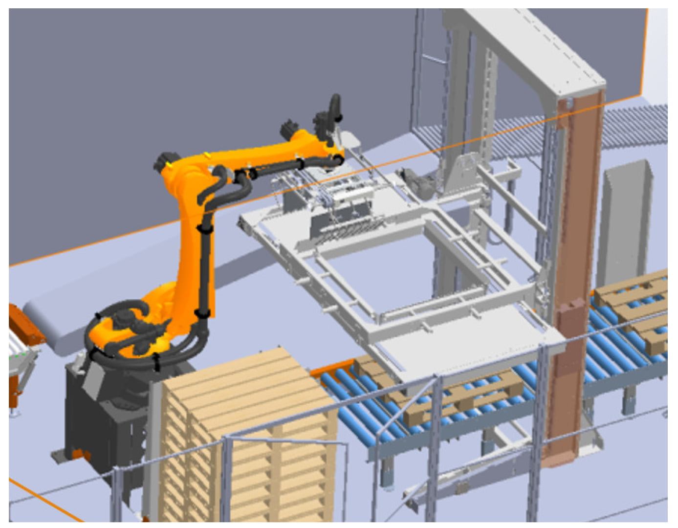 Posible-configuracion-de-linea-con-Robot-con-kid-de-palets-mas-paletizador-zw